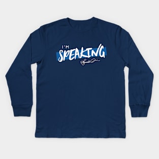 Mr. Vice President, I'm Speaking v2 Kids Long Sleeve T-Shirt